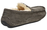 UGG Ascot Slipper Cozy Fleece Lined Athleisure Casual Sports Shoe Gray 1101110-CHRC