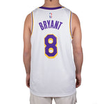 Nike NBA Basketball Sports Jersey Vest SW Fan Edition Lakers Home 8 White CI9503-100