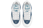 (WMNS) LOUIS VUITTON Charlie Sneakers 'White with Denim Monogram' 1A9S44