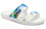 Crocs Classic Colorful Unisex Multi-Color White Sandals 207771-94S