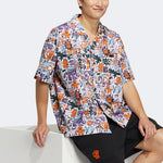 adidas originals KT CO AOP SHIRT Athleisure Casual Sports Short Sleeve Couple Style Printing HR6458