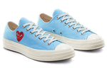Converse x COMME des GARCONS PLAY Chuck 70 Low 'Bright Blue' 168303C