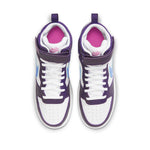 (GS) Nike Court Borough Mid 'White Purple Blue' CD7782-106