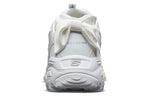 (WMNS) Skechers D Lites 1.0 Low-Top Sneakers 'White' 13168-WHT