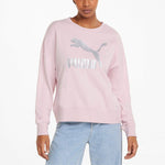 (WMNS) PUMA CLASSICS Metallic LOGO Crew TR 535276-16