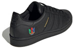 (WMNS) adidas originals Superstar 'Black Red Blue' FW3695