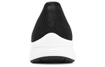(WMNS) Skechers Modern Comfort Slip-on Shoes 'Black White' 49481-BLK