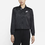 (WMNS) Nike AS W Nike Sportswear JKT Jacket SATIN FEMME Black DJ5363-010