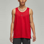 Air Jordan Solid Color Logo Casual Sports Vest Red DM1832-010