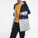 Men's Nike Lab Colorblock Sports Hooded Windbreaker Jacket Multicolor 'Black Navy Grey' CD6391-010