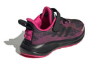 (GS) adidas x LEGO FortaRun X Elastic LACE 'Real Magenta Bricks' G57946