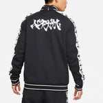 Men's Nike x ACRONYM Crossover Contrasting Colors Sleeve Stand Collar Woven Sports Jacket Us Edition Black CU0469-010