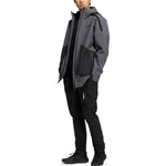 adidas Terrex Voyg 3in1 Sfs J Logo Hooded Zipper Long Sleeves Jacket Gray HN2026