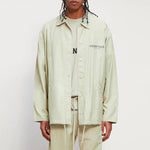 Fear of God Essentials FW20 Coach Jacket Sage 0202250500022012