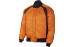 Men's Jordan Logo Embroidered Reversible Aviator Padded Clothes Black Jacket DO4085-010