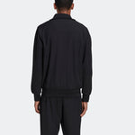 Men's adidas originals x Spezial Crossover Chest Brand Logo Stand Collar Sports Jacket Black HC0403