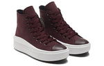 (WMNS) Converse Chuck Taylor All Star High Move 'Diamond Metal - Black Currant' 569544C
