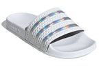 (WMNS) adidas Adilette Slide 'White Iridescent' FV0041