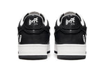A BATHING APE Bape Sta Low 'Black White' 1H70-191-001-BW