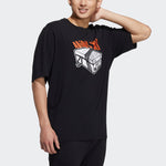 adidas neo M Brlv Tee1 Casual Sports Breathable Short Sleeve Black H59447
