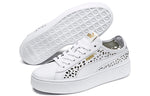 (WMNS) PUMA Vikky Stacked Laser Cut SoftFoam Sneakers White 369378-02