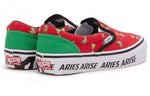 Vans X ARIES OG CLASSIC SLIPON 'Red White' VN0A32QNPV5