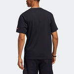 adidas originals Shmoofoil Pattern Printing Athleisure Casual Sports Short Sleeve Couple Style Black HC2193