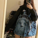 Supreme FW19 Week 10 x The North Face Statue of Liberty Mountain Jacket Black SUP-FW19-905