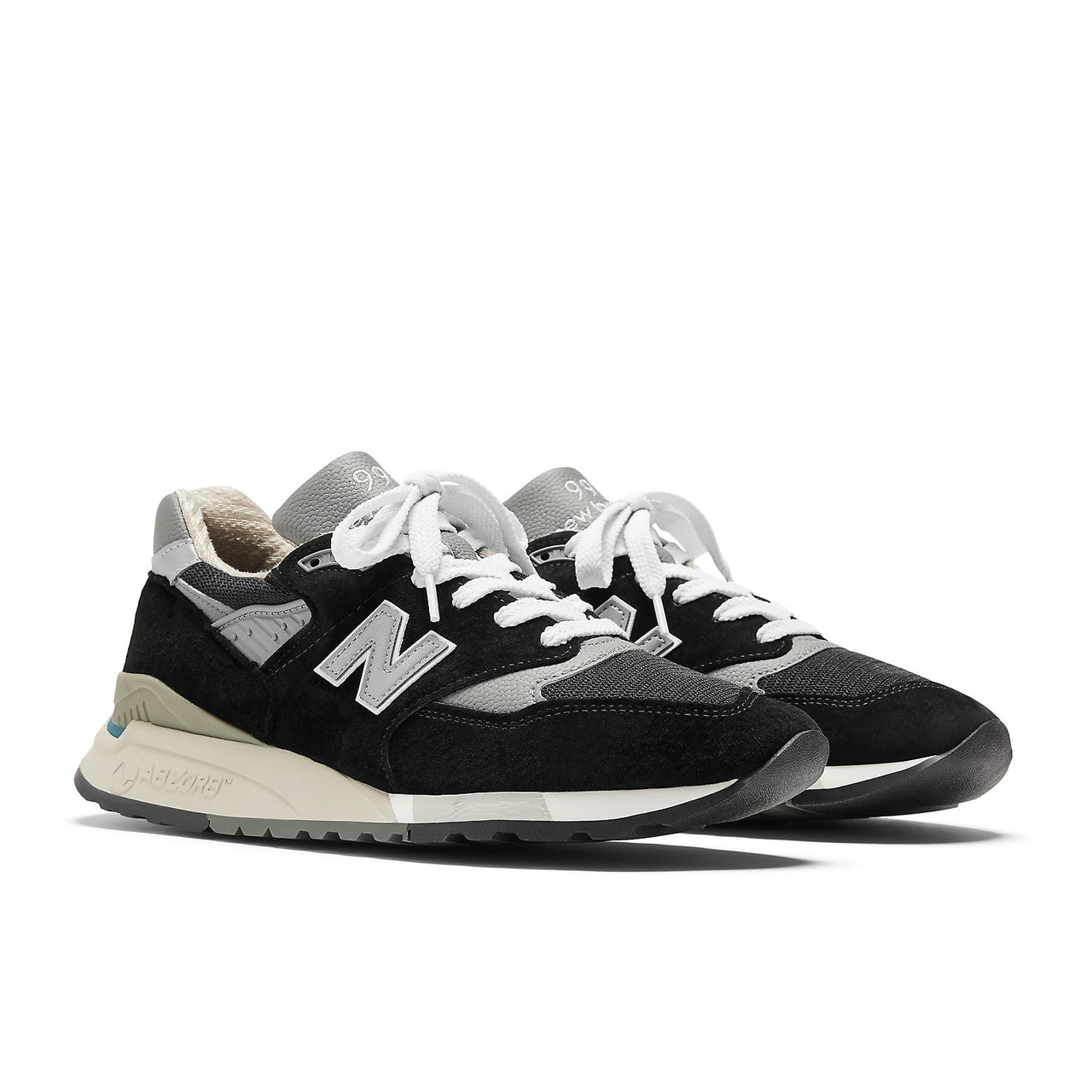 New Balance 998 Made in USA 'Black Silver' U998BL