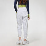 (WMNS) Nike Nsw Stmnt Wvns Pant Running Training Colorblock Knit Sports Pants/Trousers/Joggers Autumn White DC0041-100