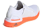 (WMNS) adidas Stella McCartney x UltraBoost 20 'White Solar Orange' FU8983