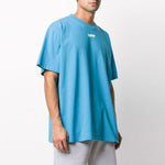 Off-White SS20 Airport Tape Print For Men Blue OMAA038S201850033088