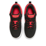 (GS) Nike Court Borough Mid Sneakers Black/Red 839977-002