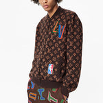 LOUIS VUITTON x NBA FW21 Men's Jacket Brown 1A8WYN