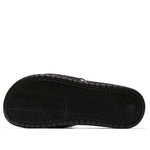 (WMNS) Nike Benassi JDI Print Floral (W) 'Black Purple' 618919-009