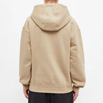 Nike Casual Sports Drawstring Fleece Lined Long Sleeves Khaki CD6393-247