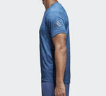 adidas FreeLift gradi Training Sports Short Sleeve Blue CW3436
