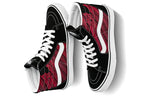 Vans SK8-Hi Retro Casual Skate Shoes Unisex Black Red VN0A4U3C2C5