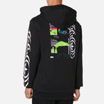 adidas originals Torsion Hoody Printing Casual Sports Black GD6004