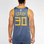Nike NBA Jersey SW Fan Edition 18-19 Season Golden State Warriors Stephen Curry Warrior 3 0 City limited Blue AJ4610-428