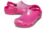 Crocs Jelly Crocs Transparent Red Unisex Sandals 206908-6X0