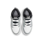 (PS) Air Jordan 1 Mid 'Grey Black White' AR6351-078
