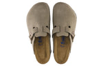 Birkenstock Boston Soft Footbed Mules 'Taupe ' 560771
