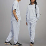 adidas x Pharrell Humanrace Logo Sweatpant 'Blue' HS4842
