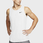 Nike Dri-fit Training Breathable Casual Sports Quick Dry Vest White AR6070-100