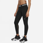 (WMNS) Nike Pro Running Training Quick Dry Sports Gym Pants/Trousers/Joggers Black CZ9780-010