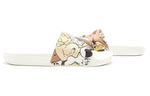 CoppaFeel x Vans Slide-On Slippers White VN0004LGUS9