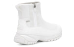 (WMNS) UGG Yose Zip Fleece Lined Snow Boots White 1112329-WHT