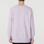 PUMA Logo Pattern Printing Sports Round Neck Pullover Purple 536304-17