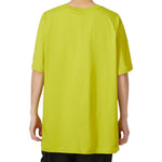 Men's adidas Alphabet Logo Printing Round Neck Short Sleeve Yellow T-Shirt HE9938